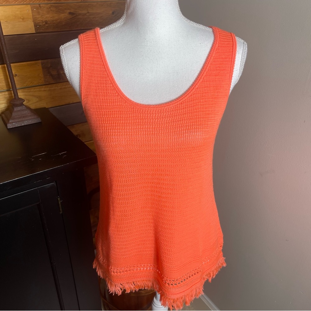 Lilly Pulitzer Open Weave Tank Sweater